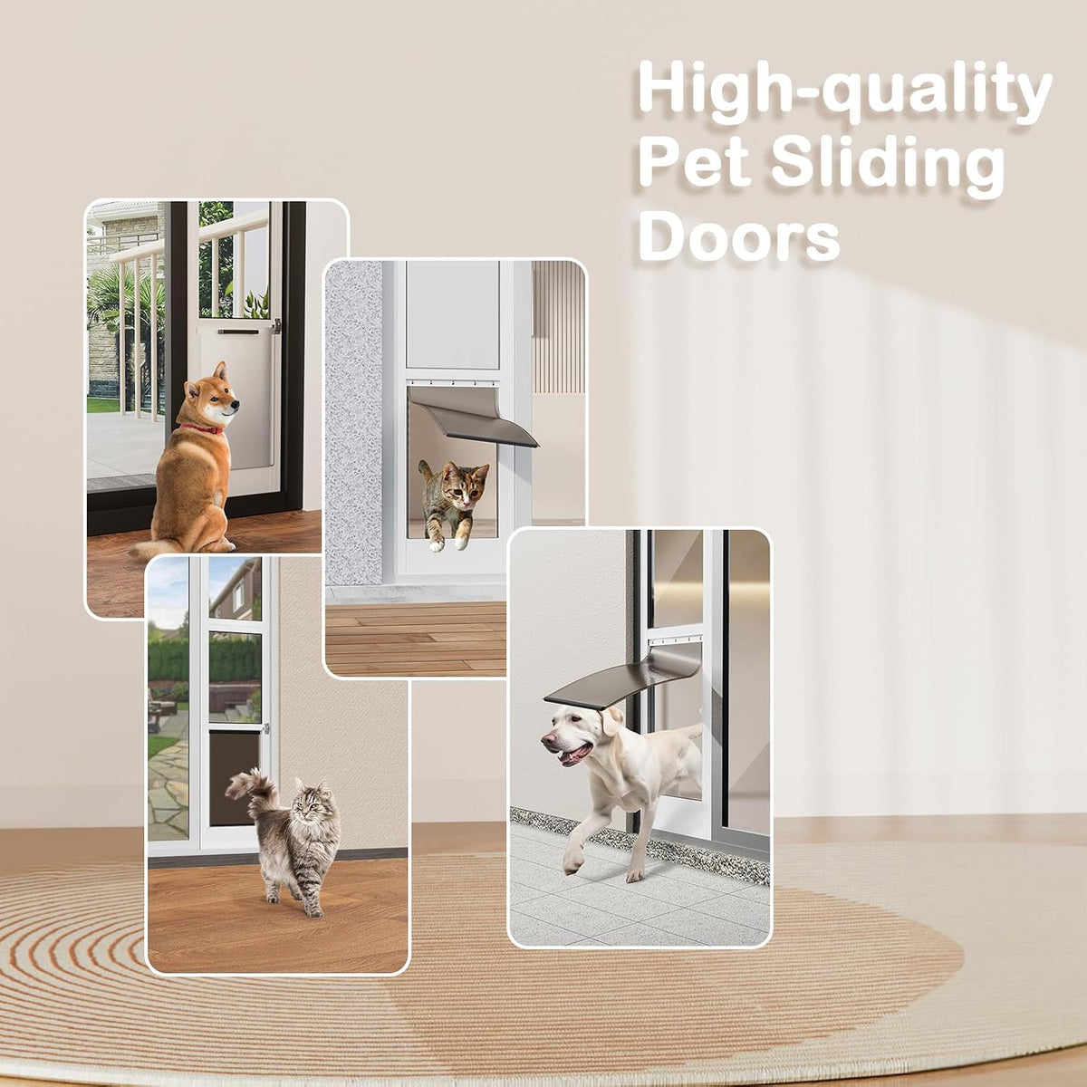 Doggy Door for Sliding Glass Door - Large - image 2
