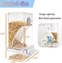 No Mess Bird Feeder for Cage Automatic Small Bird Food Container - Transparent / 2Pcs - image 3