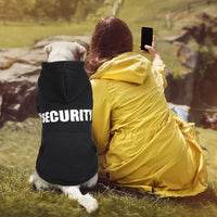 Dog Sweaters for Large Dogs Security Dog Hoodie Soft Brushed Fleece - Medium - image 2