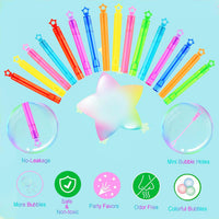 ritastar 32 mini bubble wands with Halloween designs in a gift box - view 33