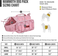 OneTigris Dog Backpack for Medium & Large Dogs - Pink / Large - image 2