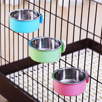 Stainless Steel Removable Pet Food Bowl - (Round) Dark Blue/Grey / 2 - image 3