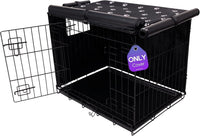 Pet Prime Dog Crate Cover Indoor/Outdoor Durable Windproof 600D - 42 Inch (42"x28"x30")