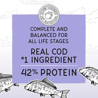 Blackwood Bounty Dry Cat Food, Cod & Carp Recipe for All Life Stages, 10 Pound Bag, High Protein, Grain Free