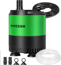 VIVOSUN 400GPH Sub Water Pump for Fish Tank, Pond, Aquarium - 5"×4"-210