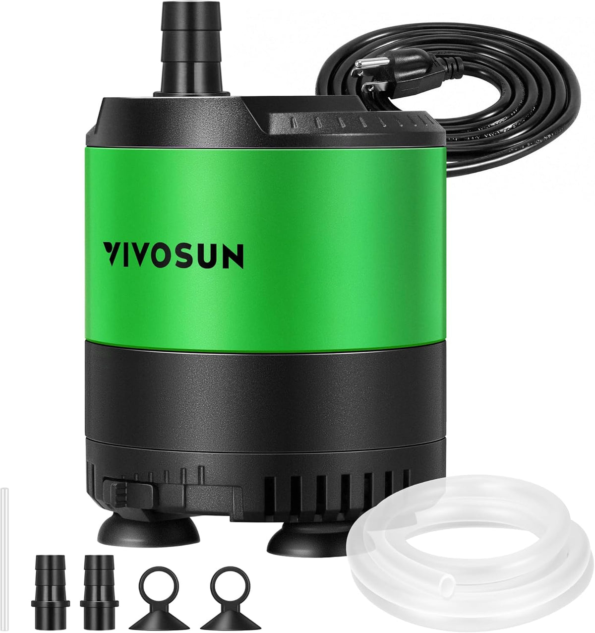 VIVOSUN 400GPH Sub Water Pump for Fish Tank, Pond, Aquarium - 5"×4"-210