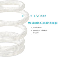 Mile High Life Dog Leash, with Padded Handle - White / 5 Feet - image 4