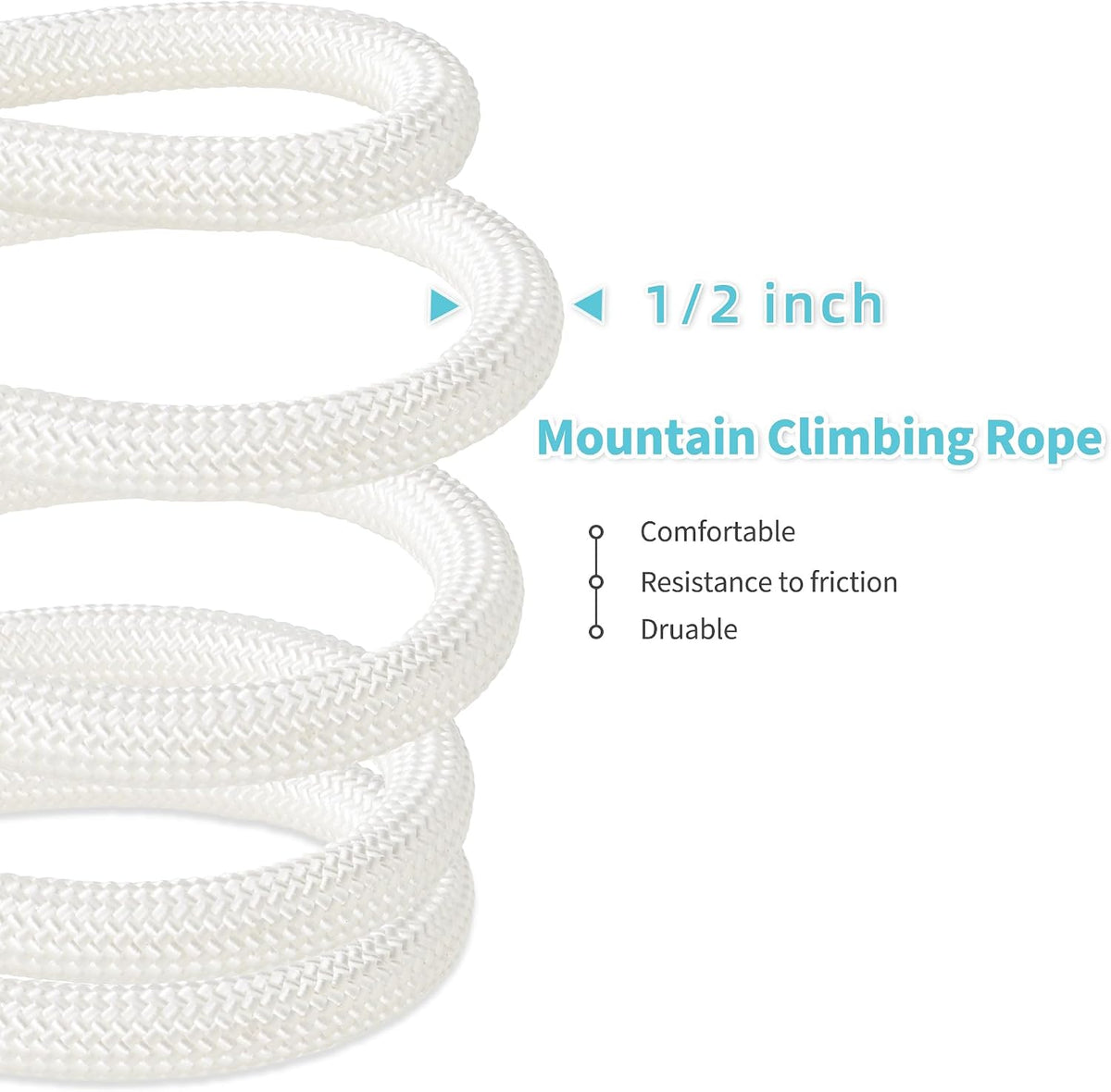 Mile High Life Dog Leash, with Padded Handle - White / 5 Feet - image 4