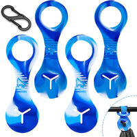 Dog Poop Bag Holder for Leash Waste Bag Carrier Dog Poop Bag - Mixed Blue