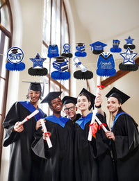 Halloween Table Decorations - Blue Graduation - image 2