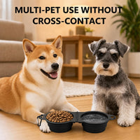 Collapsible Dog Bowls, Small Portable Travel Dog Bowls – Essentials for Dogs - Black - image 4