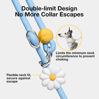 VETRESKA Hands-Free Dog Leash - Daisy Blue - image 2