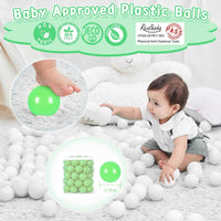 Realhaha 2.76 inch ball pit balls in mixed colors - view 17