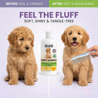 Puppy Shampoo & Conditioner, Tearless Hypoallergenic Wash - Mango - image 3