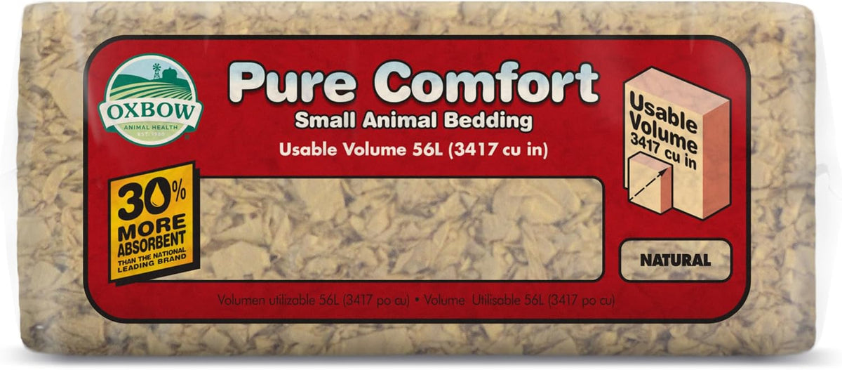 Oxbow Small Animal Bedding, Hamster, Guinea Pig, Rabbit, USA - Natural / 56 Liter - image 4