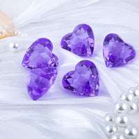 Niceup acrylic heart gems, 30 chunky 3D heart-shaped diamond gemstones for kids - view 14