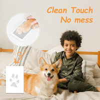 Inkless Paw Print Kit, Dog Paw Print Kit, Dog Nose Print Kit - Gold/Silver / Medium-Large 4 Pack - image 2