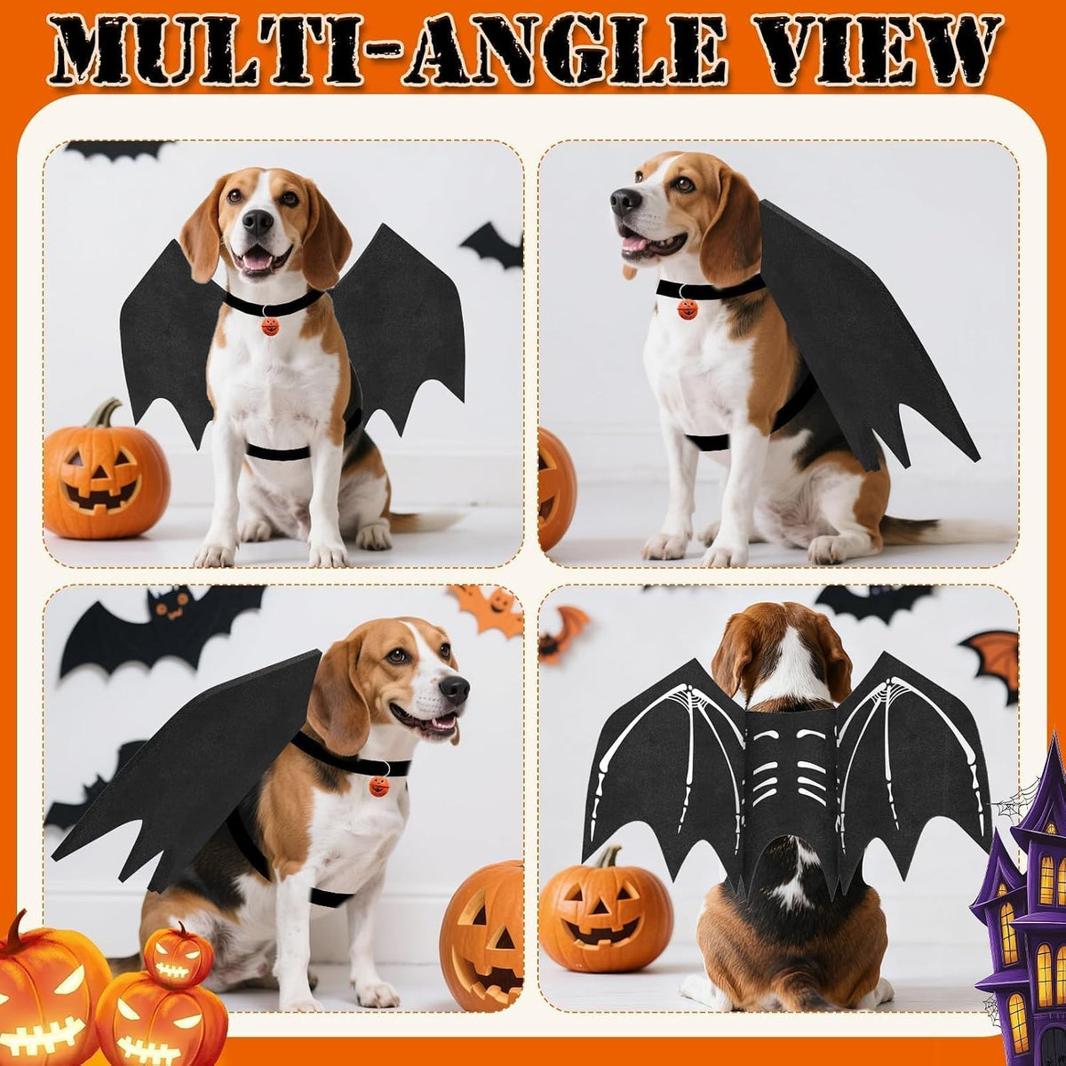 Olanrun Large Dog Halloween Costumes - Medium - image 4