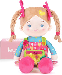 LeyaDoll 16 inch Montessori baby doll with buttons, zippers and laces - view 6