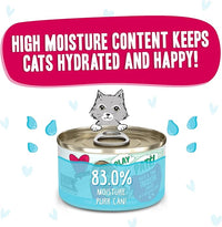 Weruva B.F.F. Play - Best Feline Friend Paté Lovers, Aw Yeah!, Duck & Tuna Trickster with Duck & Tuna, 2.8oz Can (Pack of 12)