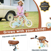 Petimini 12 14 16 18 20 Inch Kids Toddler Bike for Boys Girls – Fun for Kids & Family - Blue / 14 Inch - image 3