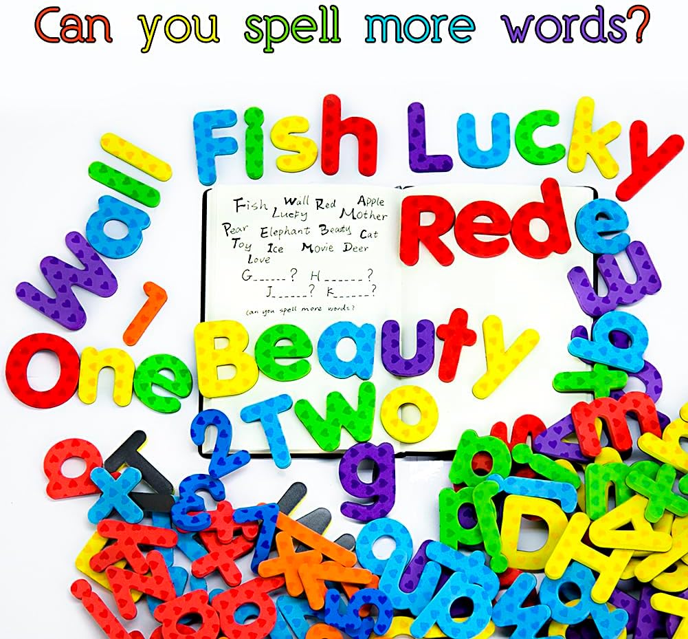 Magnetic Letters and Numbers for Classroom Educating Kids in Fun