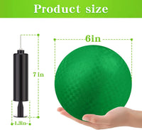 Yunsailing bulk dodgeballs, 24 6 inch playground balls with air pump - view 11