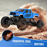 DOUBLE E RC Monster Truck - Blue - image 2