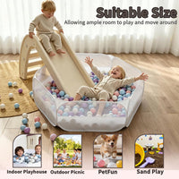 TRENDPLAY foldable pop up ball pit play tent for toddlers with storage bag - view 19
