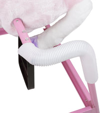 Happy Trails Spring Rocking Horse, 29” x 11” x 25” - Pink - image 3