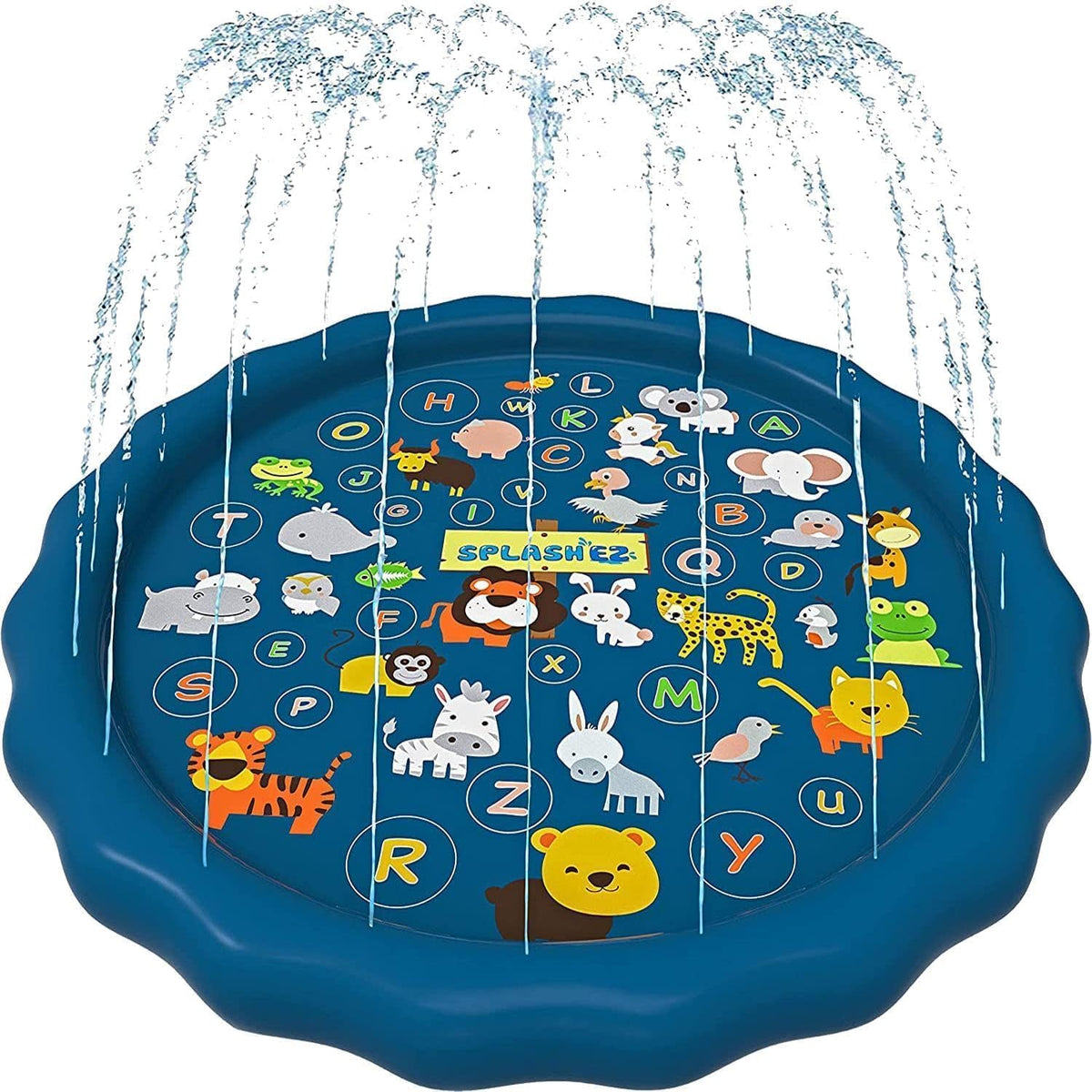 SplashEZ 3-in-1 Splash Pad - from A to Z | 60 Inch