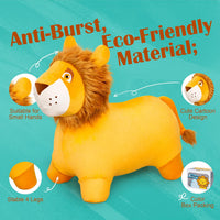 ZOOJOY Inflatable Horse Hopping Toy - Lion - image 3