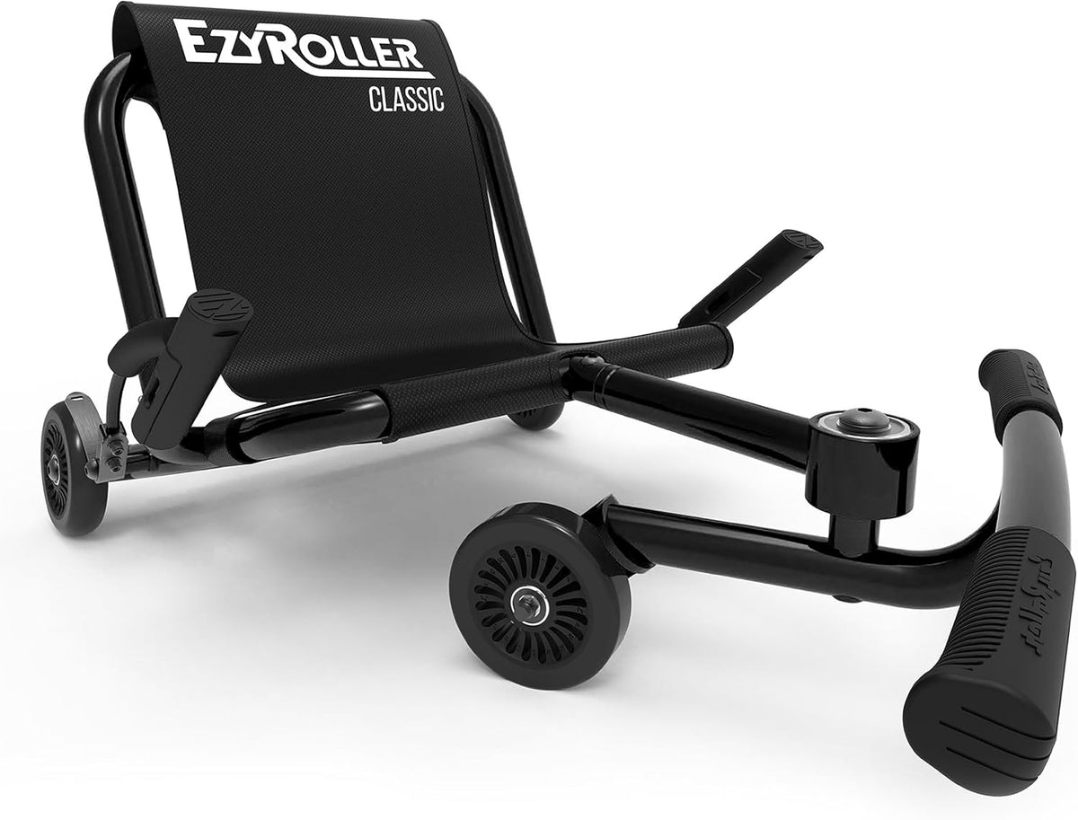 Ezyroller Classic Ride On Toy for Kids Ages 3-12+ - Black