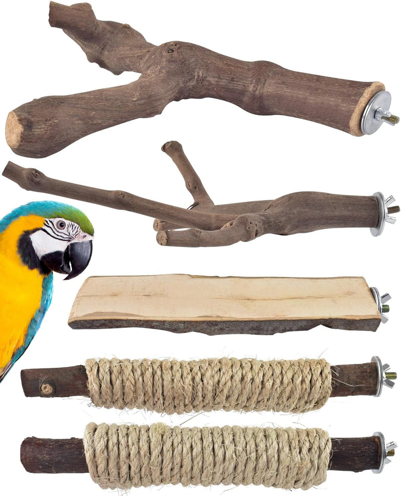 Bissap 5PCS Large Bird Perch Stand