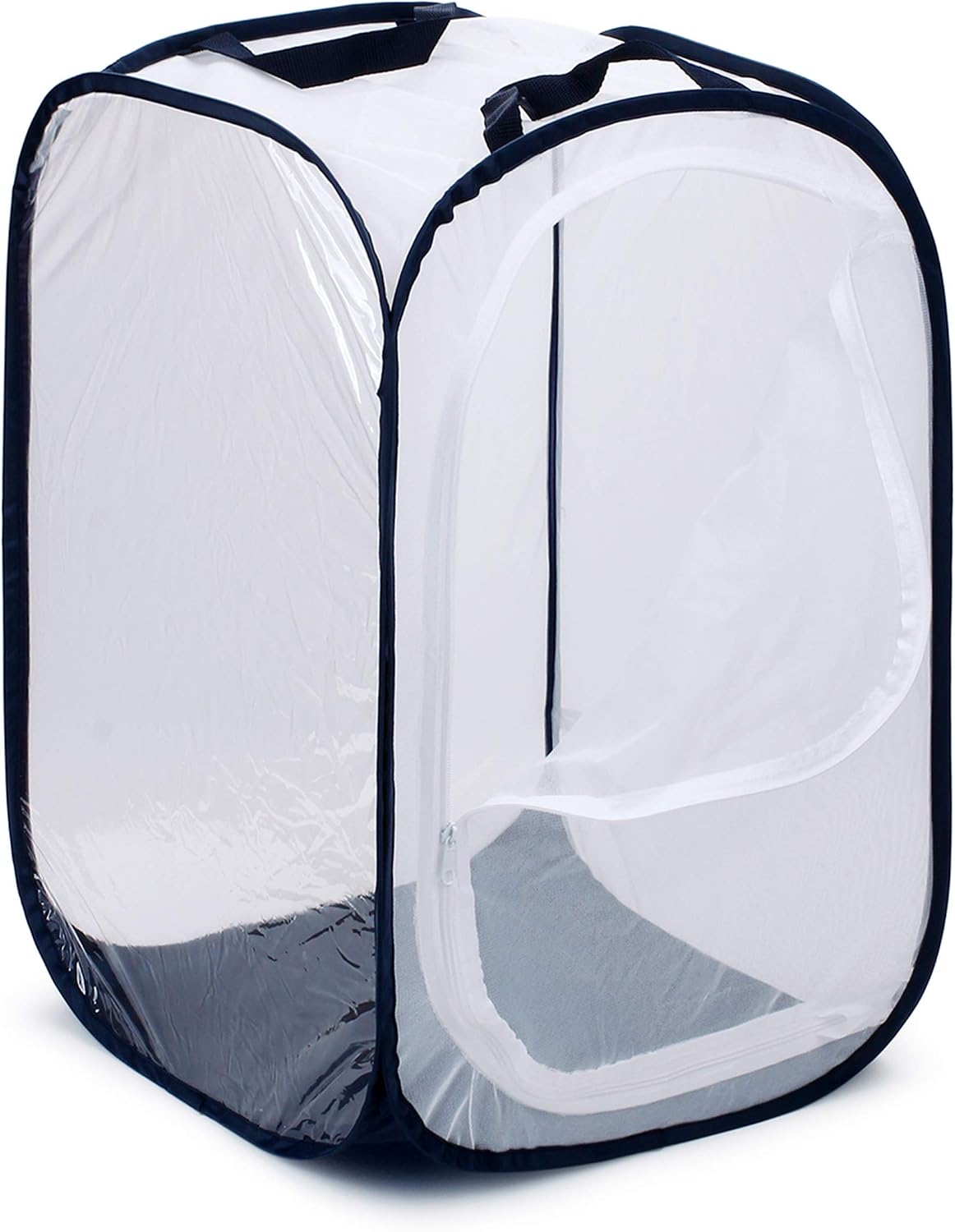 RESTCLOUD 36" Large Monarch Butterfly Habitat - White with Black
