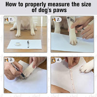 BEAUTYZOO Anti-Slip Dog Socks,Dog Shoes for Hot/Cold Pavement,Paw Protectors with Grips 3 Pairs for Puppy Small Medium Large Senior Old Dogs,Dog Socks to Prevent Licking and Hardwood Floor Protection