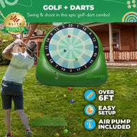 Swooc Bull Chipper giant inflatable golf darts board for backyard play - view 3