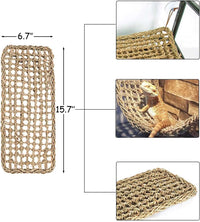 Bearded Dragon Hammock Reptile Lounger Reptiles Plants Hanging Fake - image 4