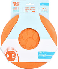 WEST PAW Zisc High-Flying Disc Dog Toy - Large / Tangerine / 1 - image 2