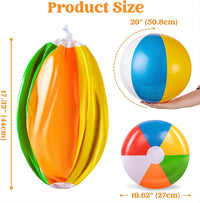 JOYIN 4-Pack 20" Beach Balls - Large - image 2