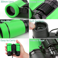 Scotamalone Kids Toy Binoculars Shock Proof for Age 3-12 Years Old - green / one pc (Pack of 1) - image 2
