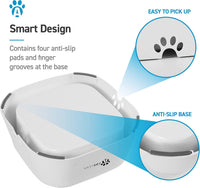 No-Spill Dog Water Bowl, Anti-Splash Pet Slow Drinking Water Feeder, Spill Proof Travel Bowls - 1 Count (Pack of 1) - image 3