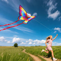 Xida Butterfly Kites for Kids and Adults Easy to Fly - Golden Neon - image 4