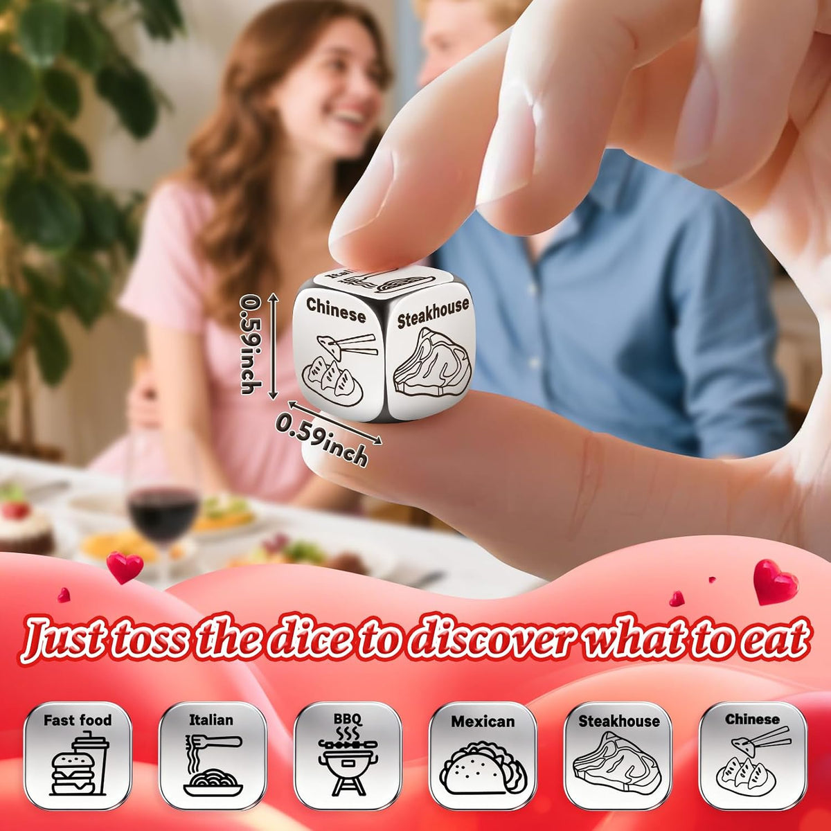 Winzwon Stocking Stuffers for Men Women - Silver 2pcs - image 2