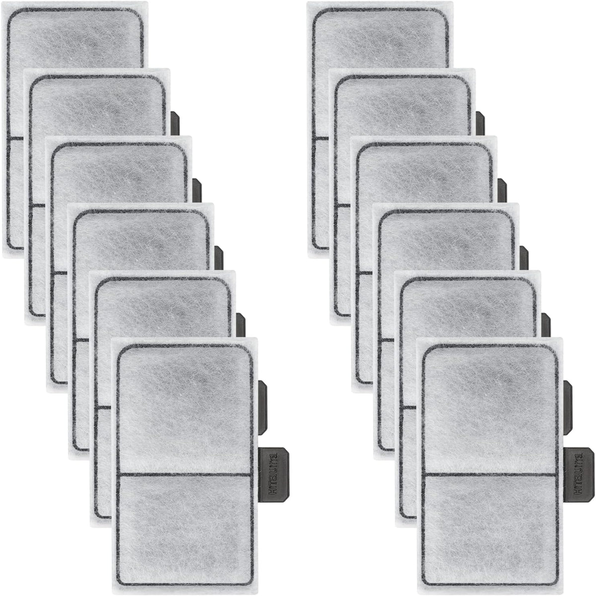 HiTauing 15 Packs Filter Cartridge for EF-S Element and BF5 BETTAFLO – Essentials for Fish - S-12packs