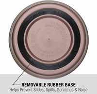 Loving Pets Bella Dog Bowls, Stainless Steel Dog & Cat Bowls - Grape / Large (35-65lbs) - image 3