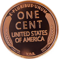 Unique Metals Walking Liberty 1 oz .999 Copper Rounds - Lincoln Wheat Penny - image 2