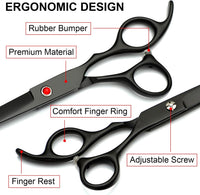 TINMARDA Dog Grooming Kit - Black / 4 Piece - image 3