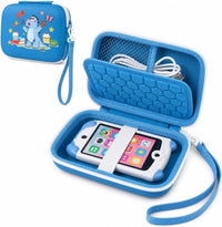 ALKOO kids smartphone case, zip carrying box for kids toy phones and learning cameras