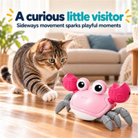 Pbooo Crawling Crab Baby Toy - Pink Crab - image 3
